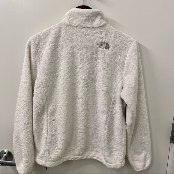 The North Face White Full-Zip Fleece Jacket - Small - Picture 5 of 10